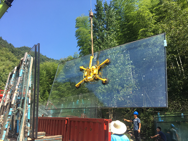 Outdoor Glass Curtain Wall Lifting-800kg