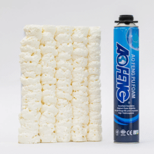 Fireproof PU Foam Spray used for sealing and insulation around fire door