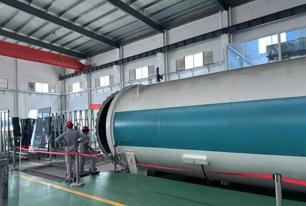 Laminated Glass Autoclave Processing in China