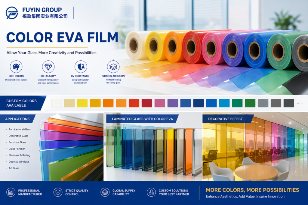 fuyin chines eva film-White & Color EVA Film